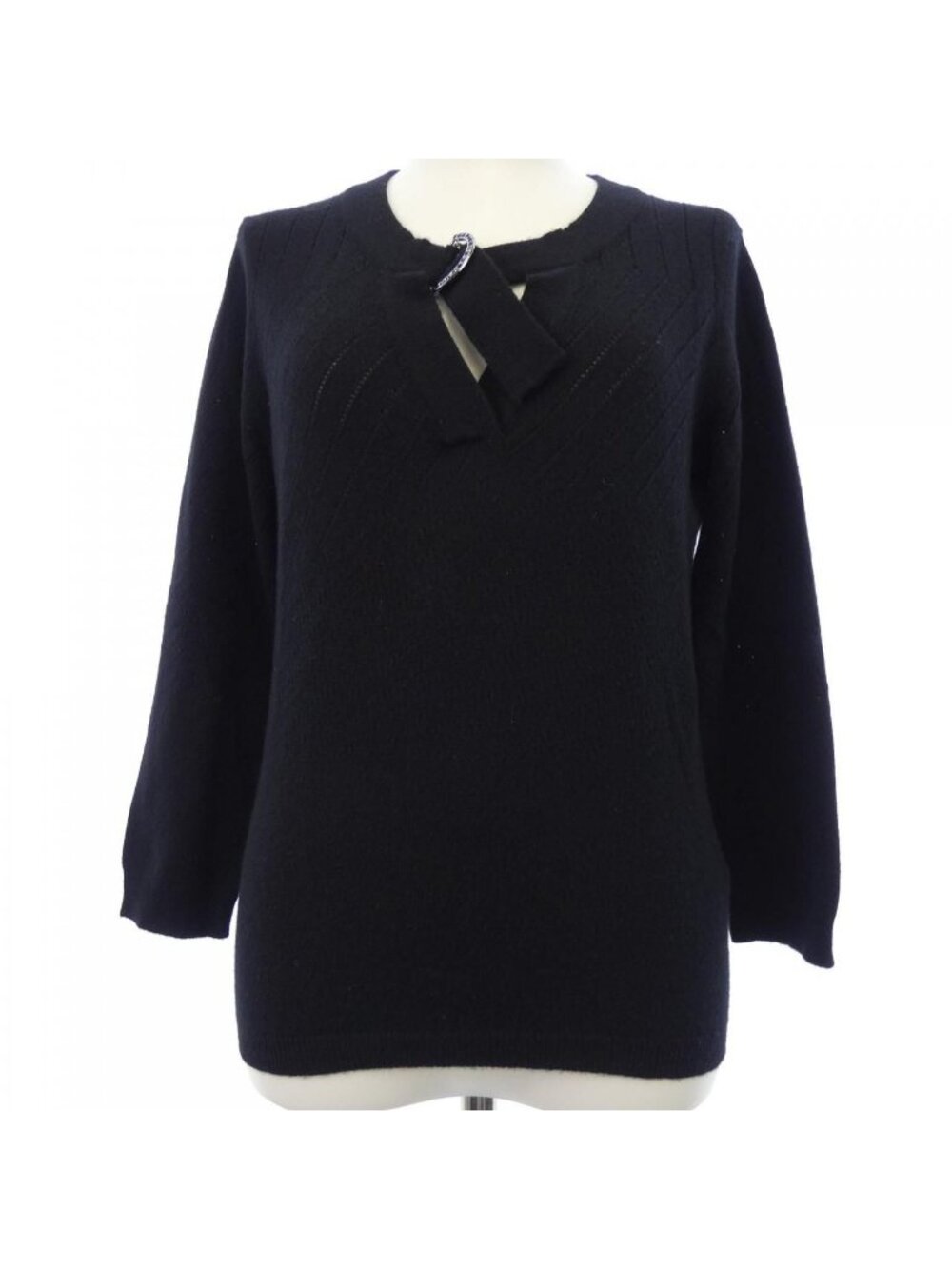 Chanel Knit Sweater Black